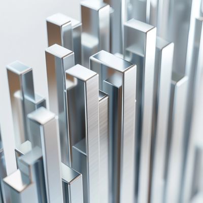 Metal Stamping Craft and Floor Stand Installation Customizable Aluminum Extruded Shapes for Industrial