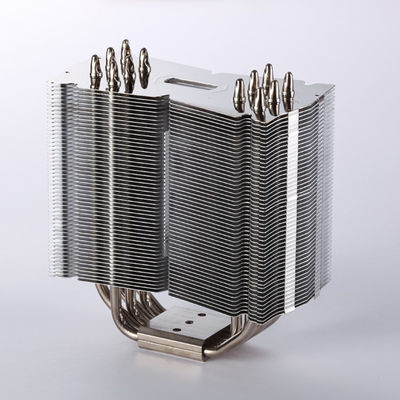 Aluminum Folded Fin Heatsink with 4 Pipes