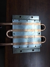 Aluminum Cold Plate with 4-Pass 6-Pass Copper tube Alu-Cooler With beaded fittings