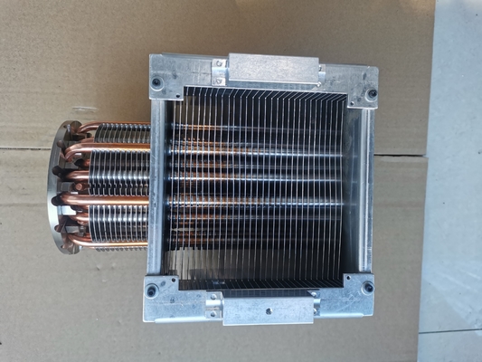 팬 대국 열과 1500W 라운드 열흡수원은 핀 알루미늄제 히트 싱크 팬냉각기를 배관합니다