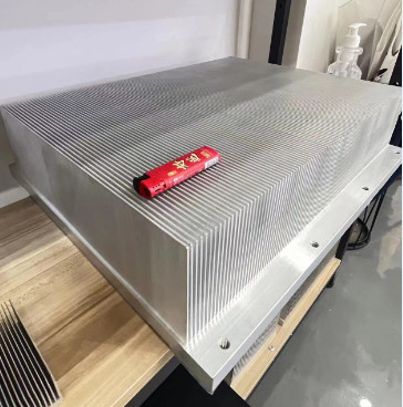 26KG 식물 광 LED 알루미늄 베이스 플레이트는 그로운 광 LED를 위한 방열을 깎았습니다