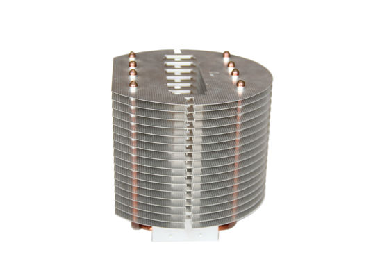Aluminum Fins 500W LED Light Heatsink Anti anodized For computer