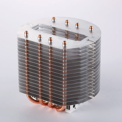 Aluminum Fins 500W LED Light Heatsink Anti anodized For computer