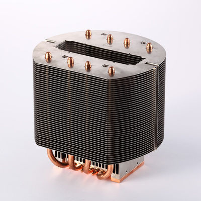 Aluminum Fins 500W LED Light Heatsink Anti anodized For computer