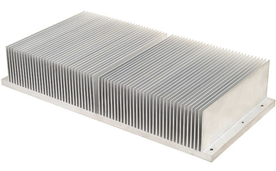 Thermal Conductive Epoxy Bonded Fin Aluminum Heat Sinks 50-6000mm Length